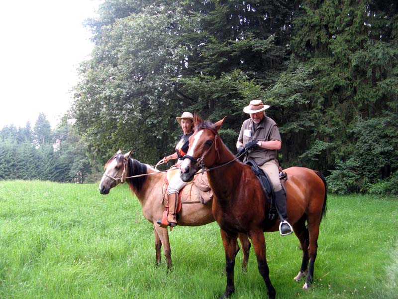 14.jpg - Fototermin mit Leroy  und Georg, ... manno, bis wir mal richtig stehen...